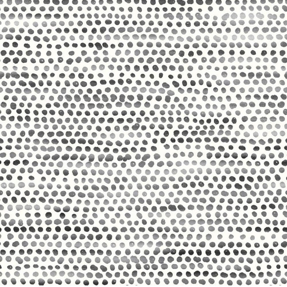 Tempaper Wallpaper Black And White Moire Dots (20.5 In. X 16.5 Ft.) - Picture 3 of 4